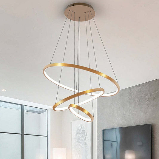 Yumanira | Modern Ceiling Lamp with 3 Rings