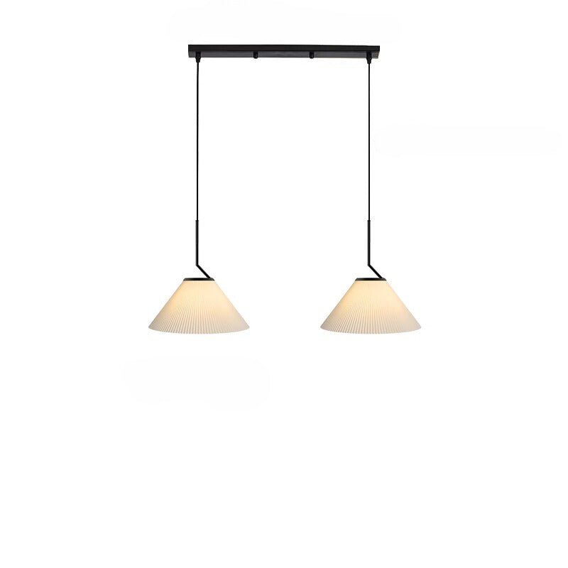 Noridic pleated cream pendant lamp