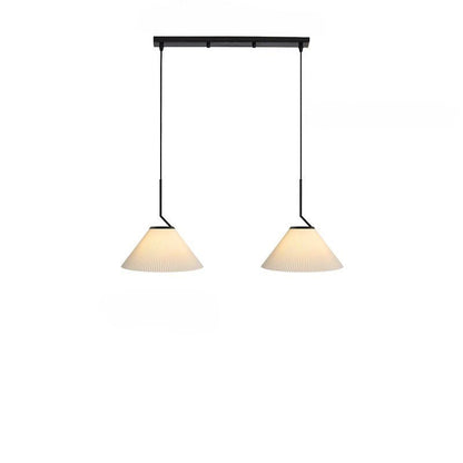 Noridic pleated cream pendant lamp