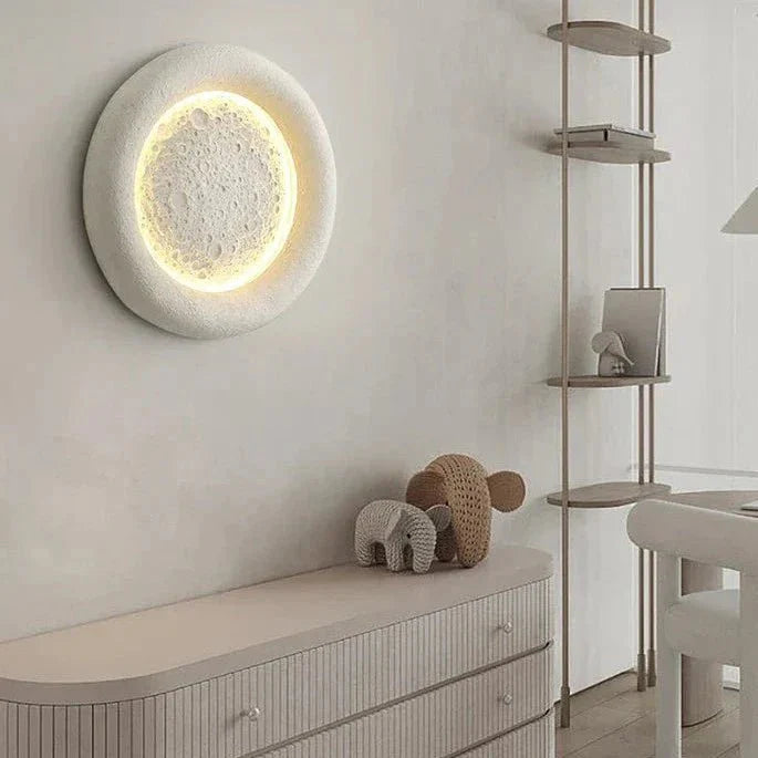 Fancy Moon Wall Light 