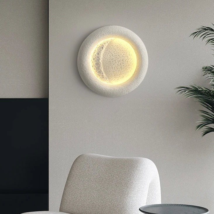 Fancy Moon Wall Light 