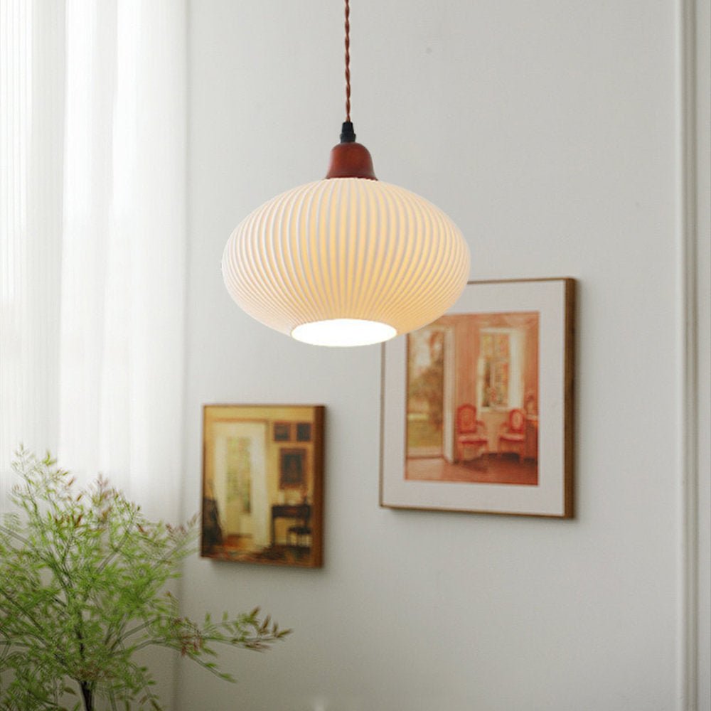 Hanglamp Keramisch Wit