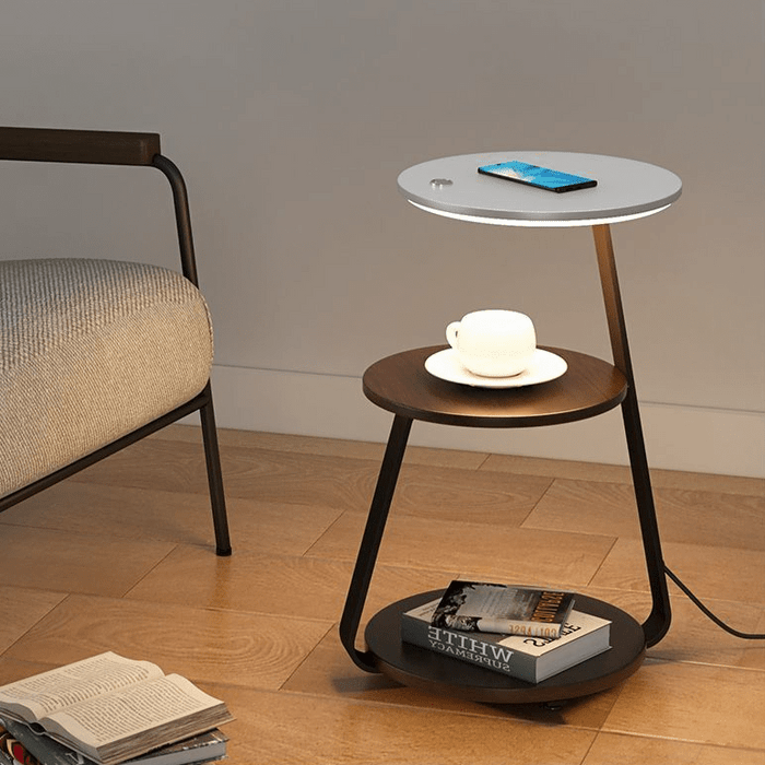 Signature | Side table with built-in lighting 