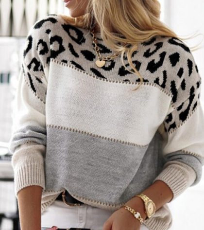 LELA™ | LEOPARD SWEATER