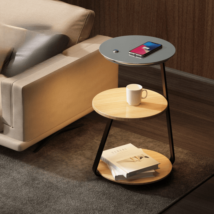 Signature | Side table with built-in lighting 