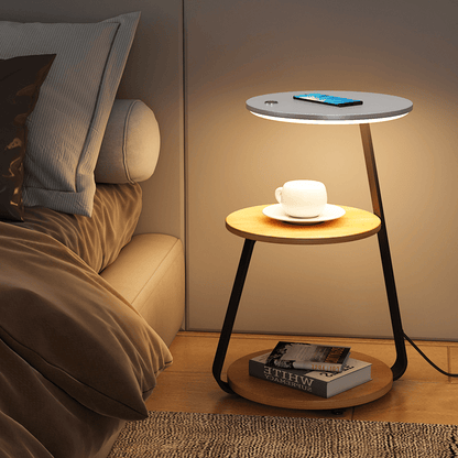 Signature | Side table with built-in lighting 