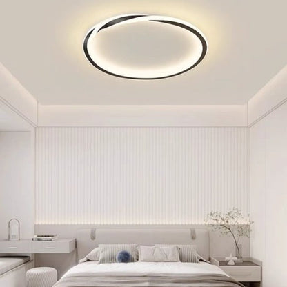 Minimalist round LED bedroom ceiling light