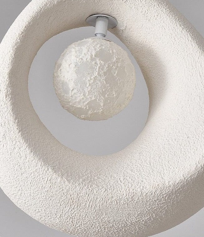 Round Wabi Sabi pendant lamp 