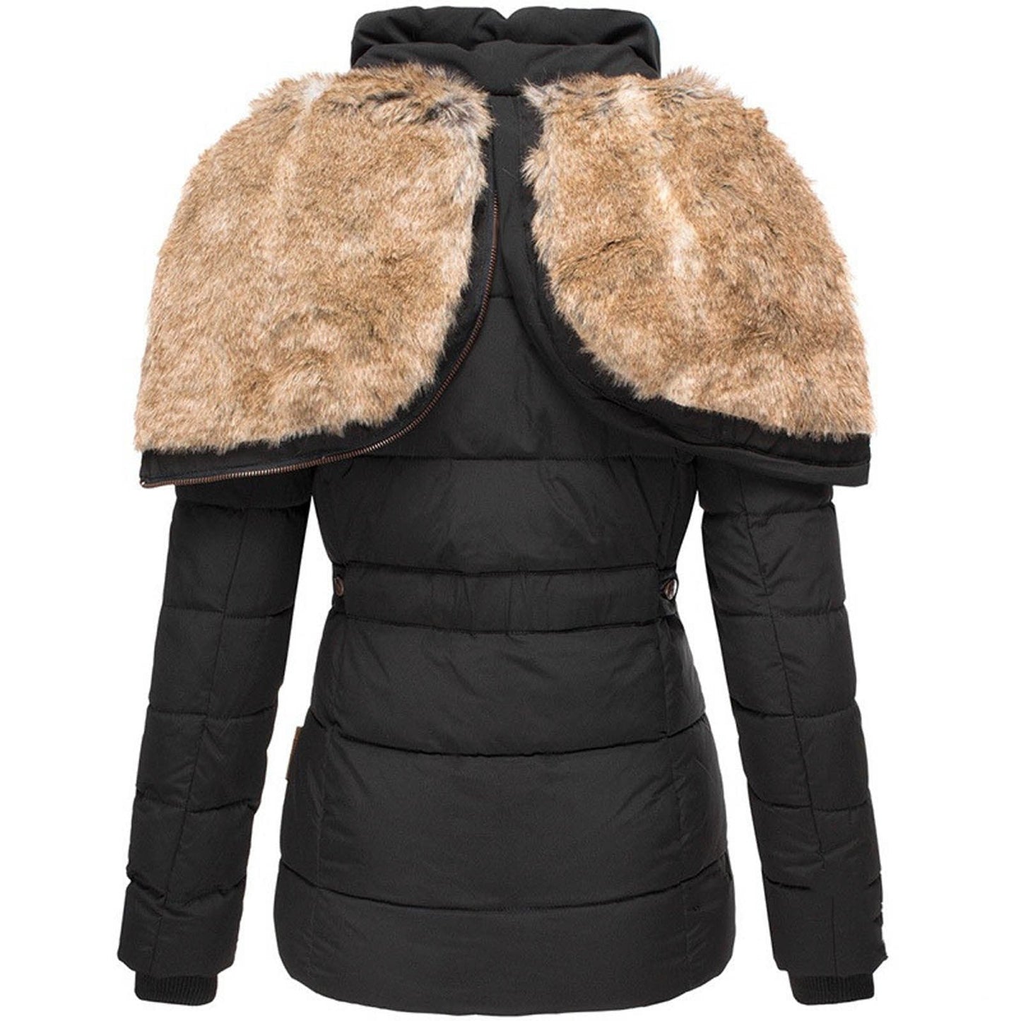 AUDREY™ | WARM WINTER COAT WITH FUR LINING