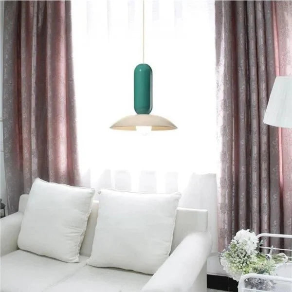 Macaron Frisbee Pau Hanging Lamp 