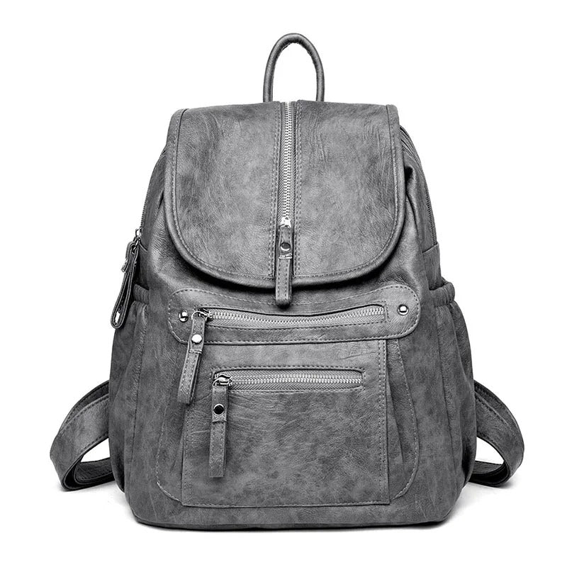 ALISIA™ | COMFORTABLE AND LIGHTWEIGHT LEATHER BACKPACK FOR WOMEN