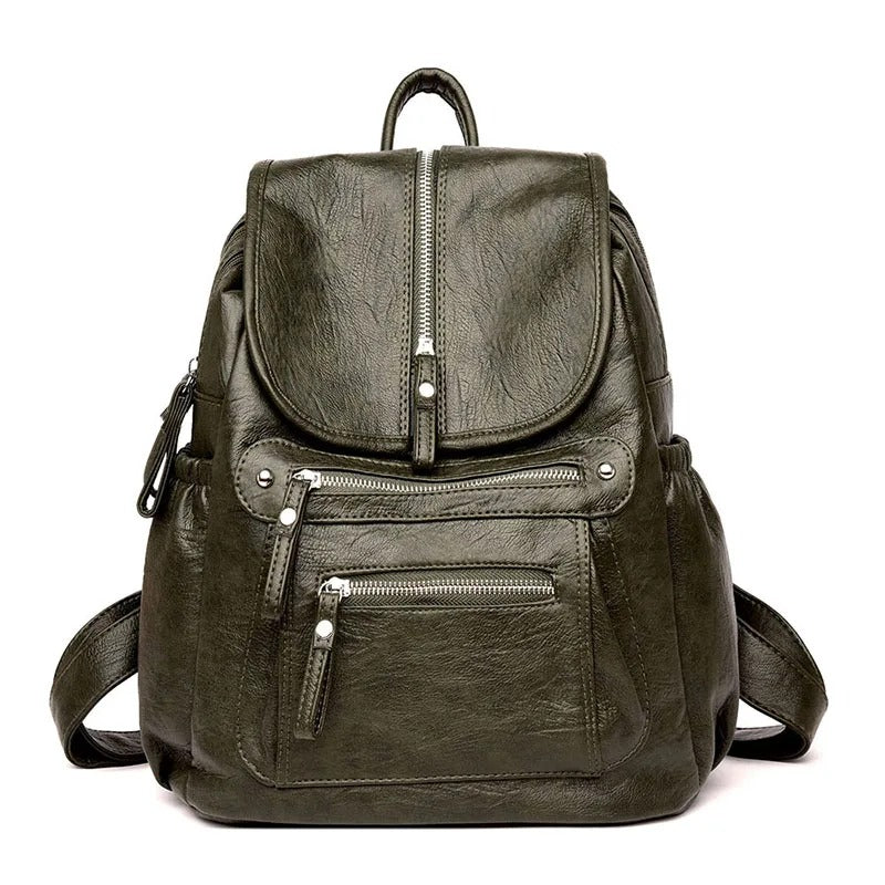 ALISIA™ | COMFORTABLE AND LIGHTWEIGHT LEATHER BACKPACK FOR WOMEN