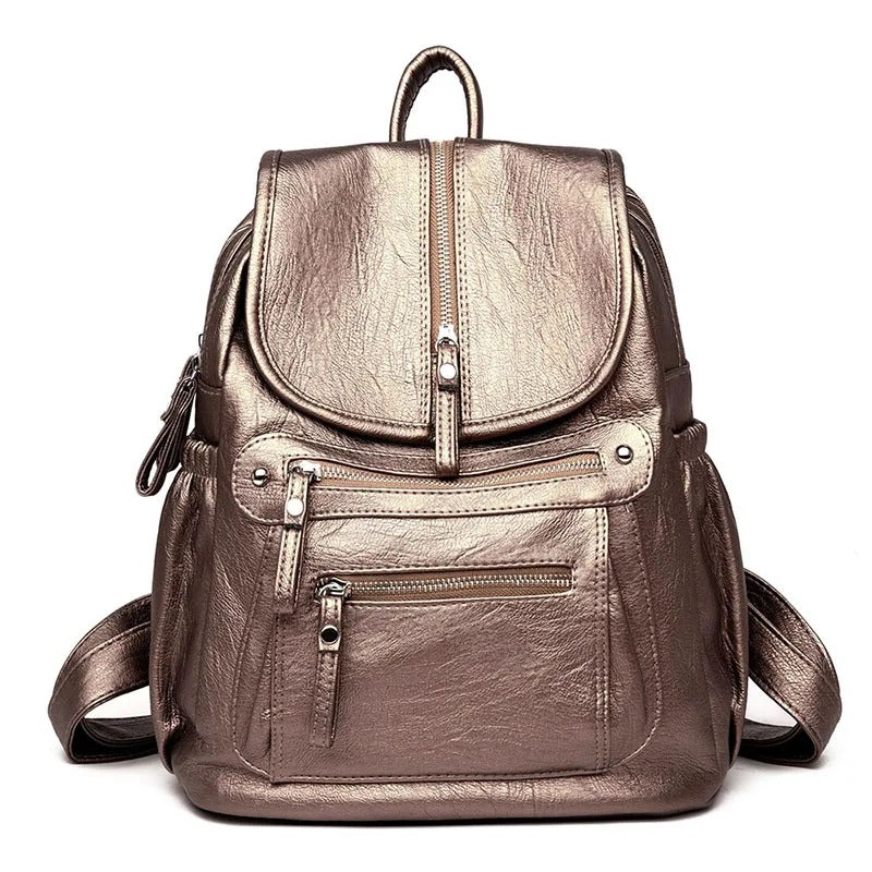 ALISIA™ | COMFORTABLE AND LIGHTWEIGHT LEATHER BACKPACK FOR WOMEN