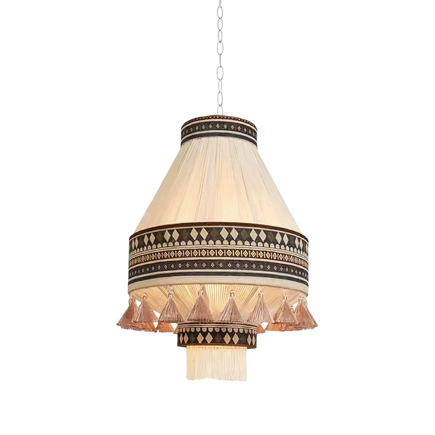 Bohemian Fringe pendant lamp