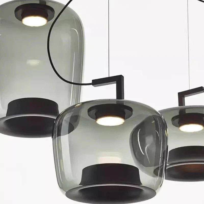 Modern pendant lamp for the kitchen table