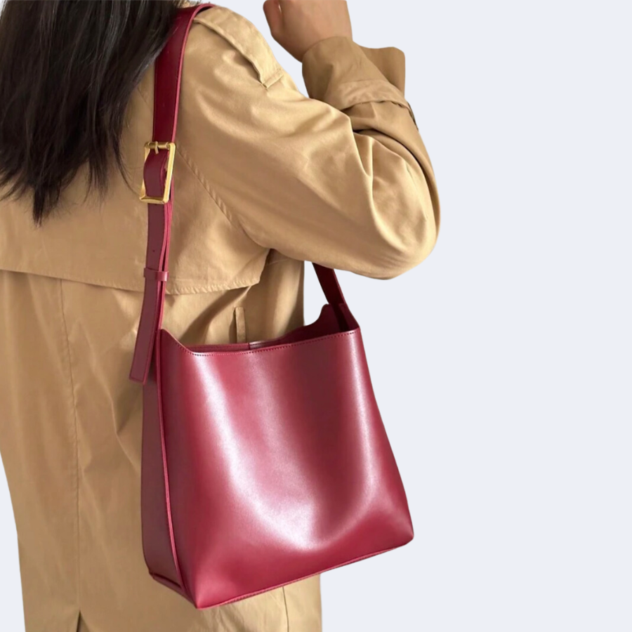 JULIE™ | ELEGANT HANDBAG IN SMOOTH LEATHER