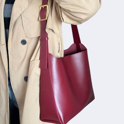 JULIE™ | ELEGANT HANDBAG IN SMOOTH LEATHER