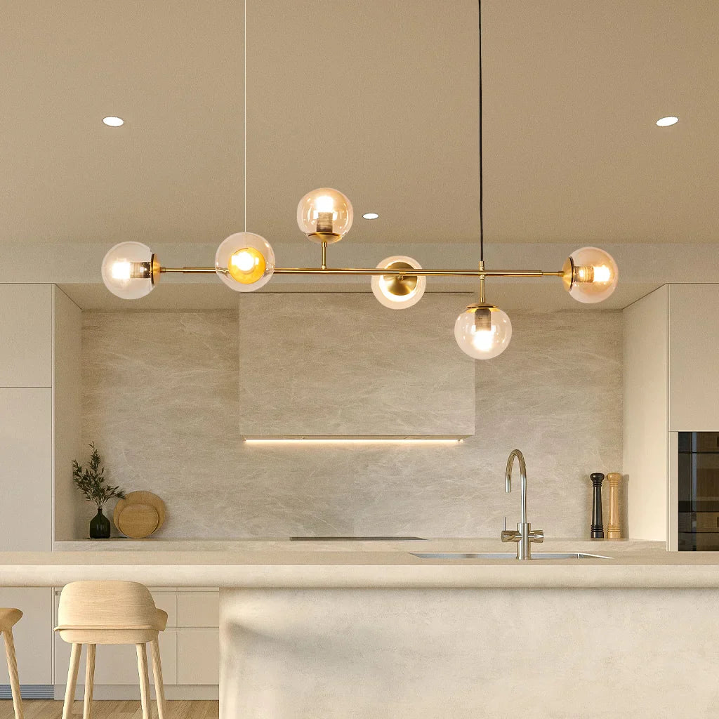 Anzo Glass Ball Pendant Lamp 