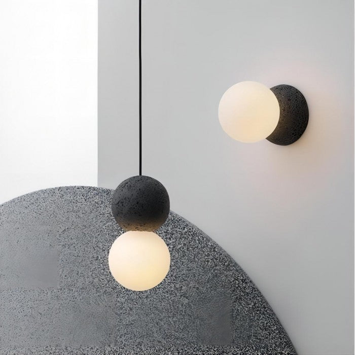 Origo Cement Bowl Lamp