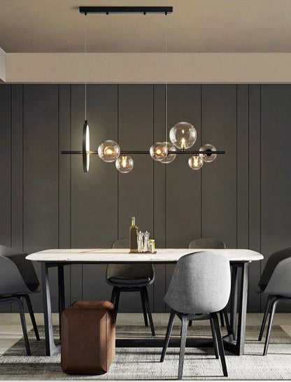 Macrocosm | Luxurious pendant lamp made of blown glass 