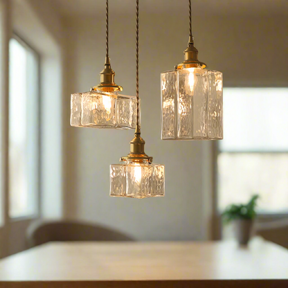 Fatima - Modern Retro Glass Pendant Lamp