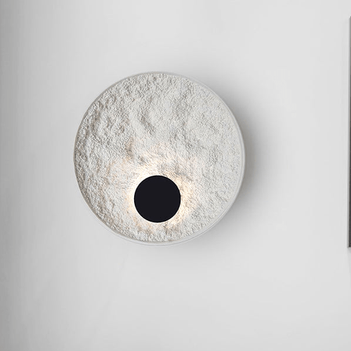 Round Moon Globe Wall Lamp