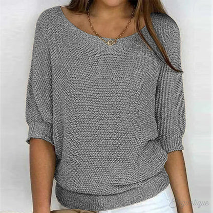 LUIGIA™ | ELEGANT KNITTED SWEATER