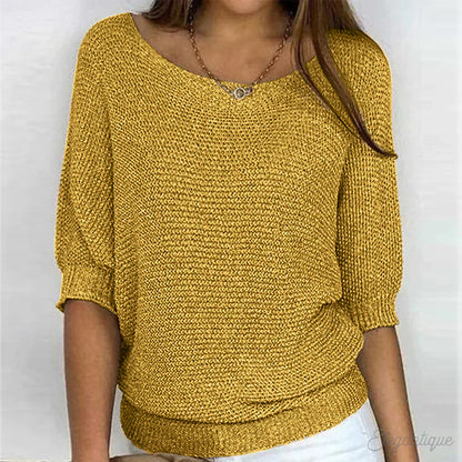 LUIGIA™ | ELEGANT KNITTED SWEATER