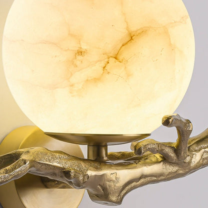 Moderne creatieve marmeren wandlamp