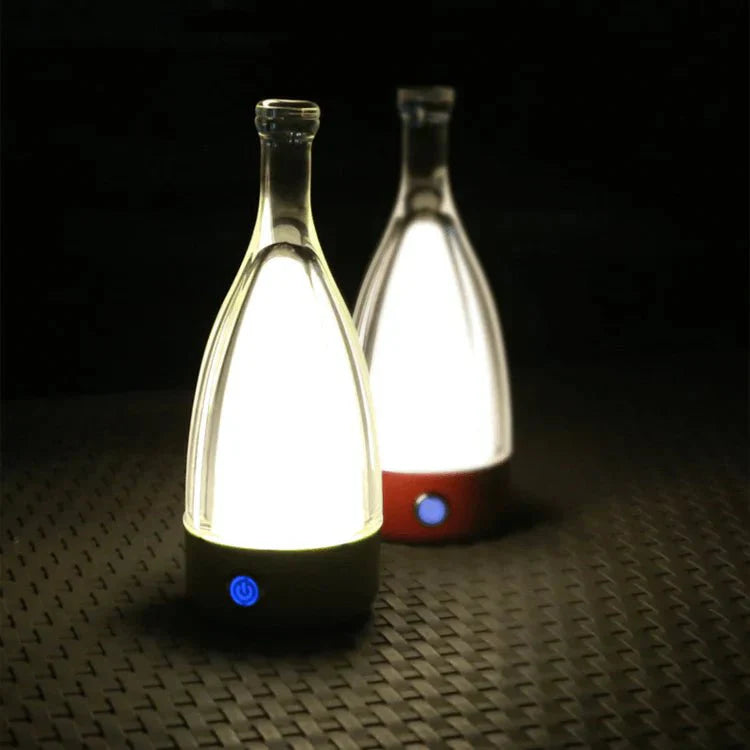 Rechargeable Decorative Night Light in the Shape of a Wine Bottle