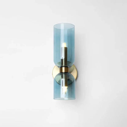 Double head glass wall lamp LED Sconce