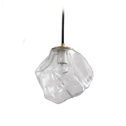 Lava glass pendant lamp 