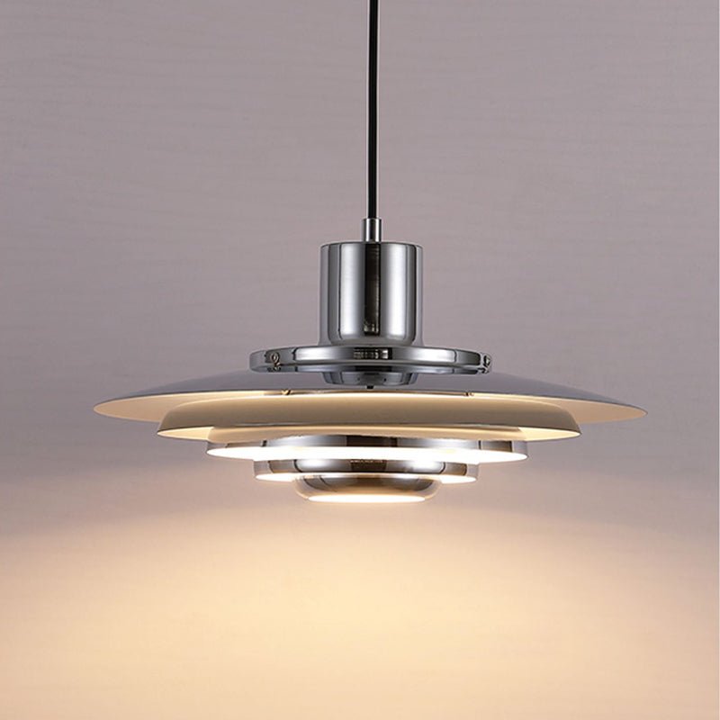 Moderne hanglampen van Scandinavisch aluminium